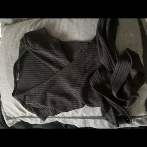 shein wrap around shirt
